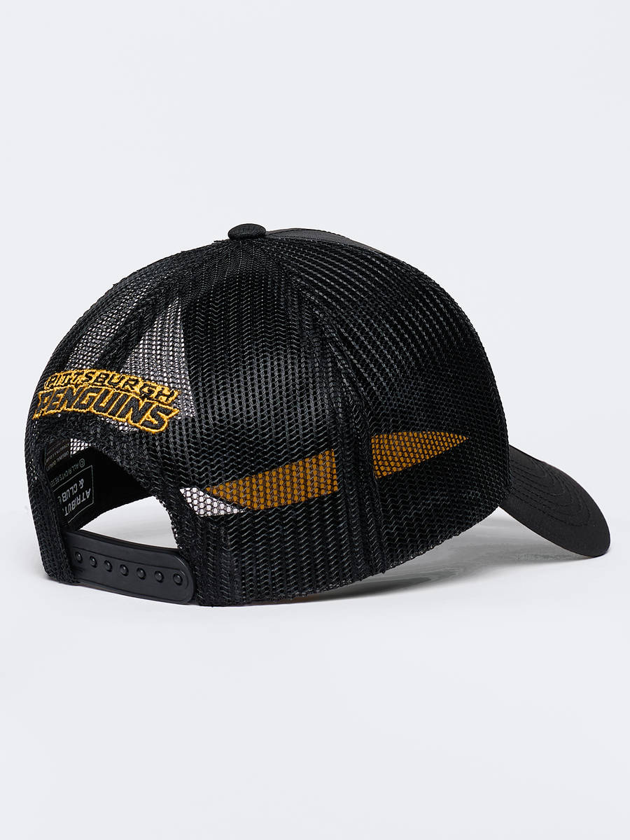 Бейсболка NHL Pittsburgh Penguins с сеткой