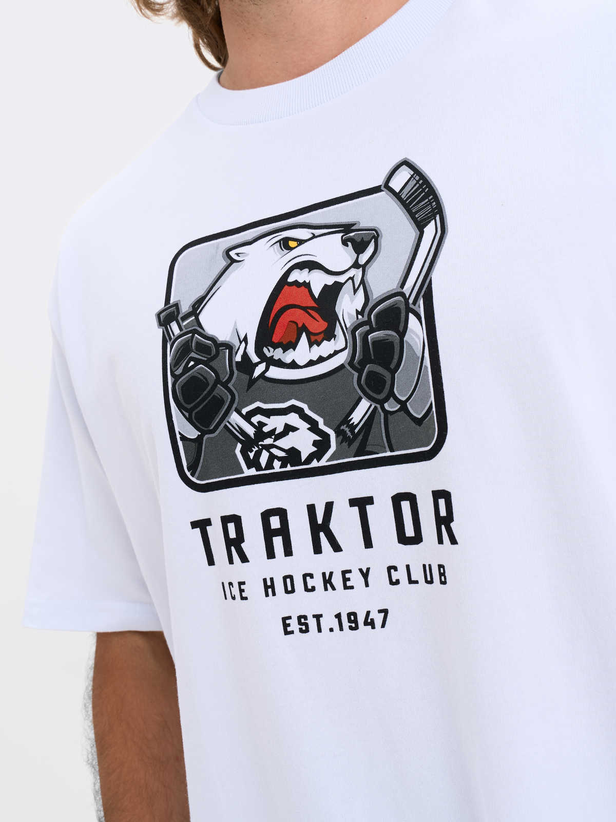 Футболка ХК Трактор оверсайз
