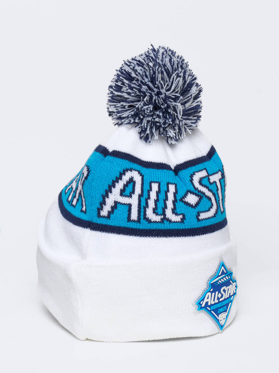 Шапка КХЛ ALL STAR с помпоном