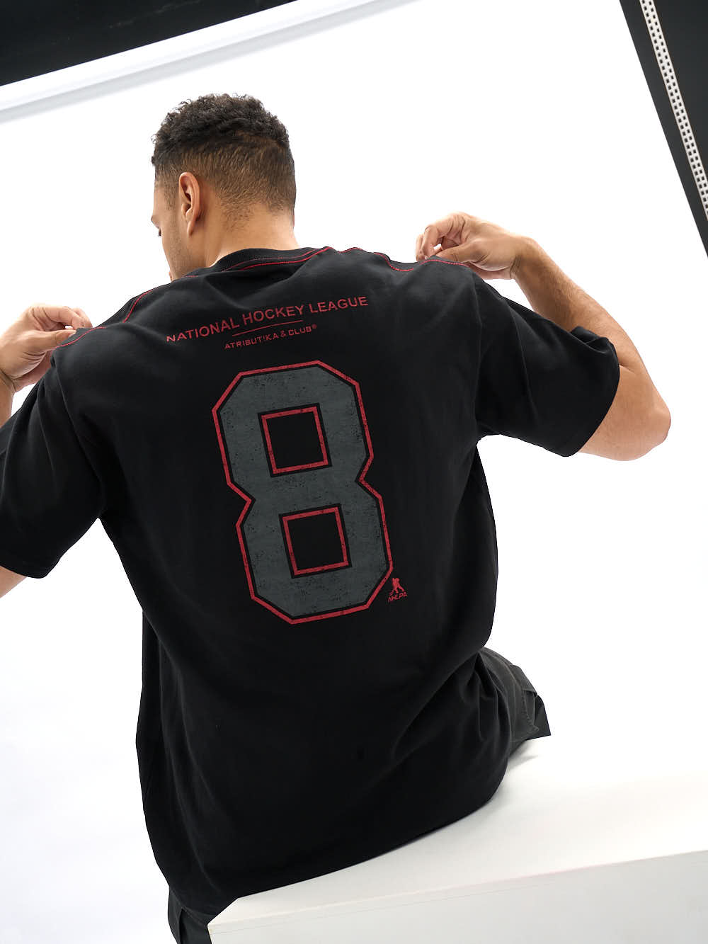 Футболка NHL Washington Capitals № 8 оверсайз