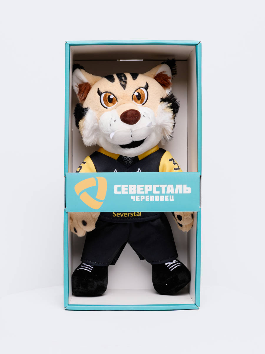 Игрушка рысь ХК Северсталь