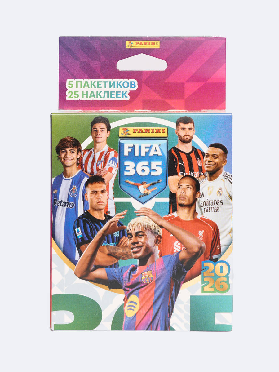 Набор альбом + блистер с наклейками FIFA 365 Panini сезон 2026