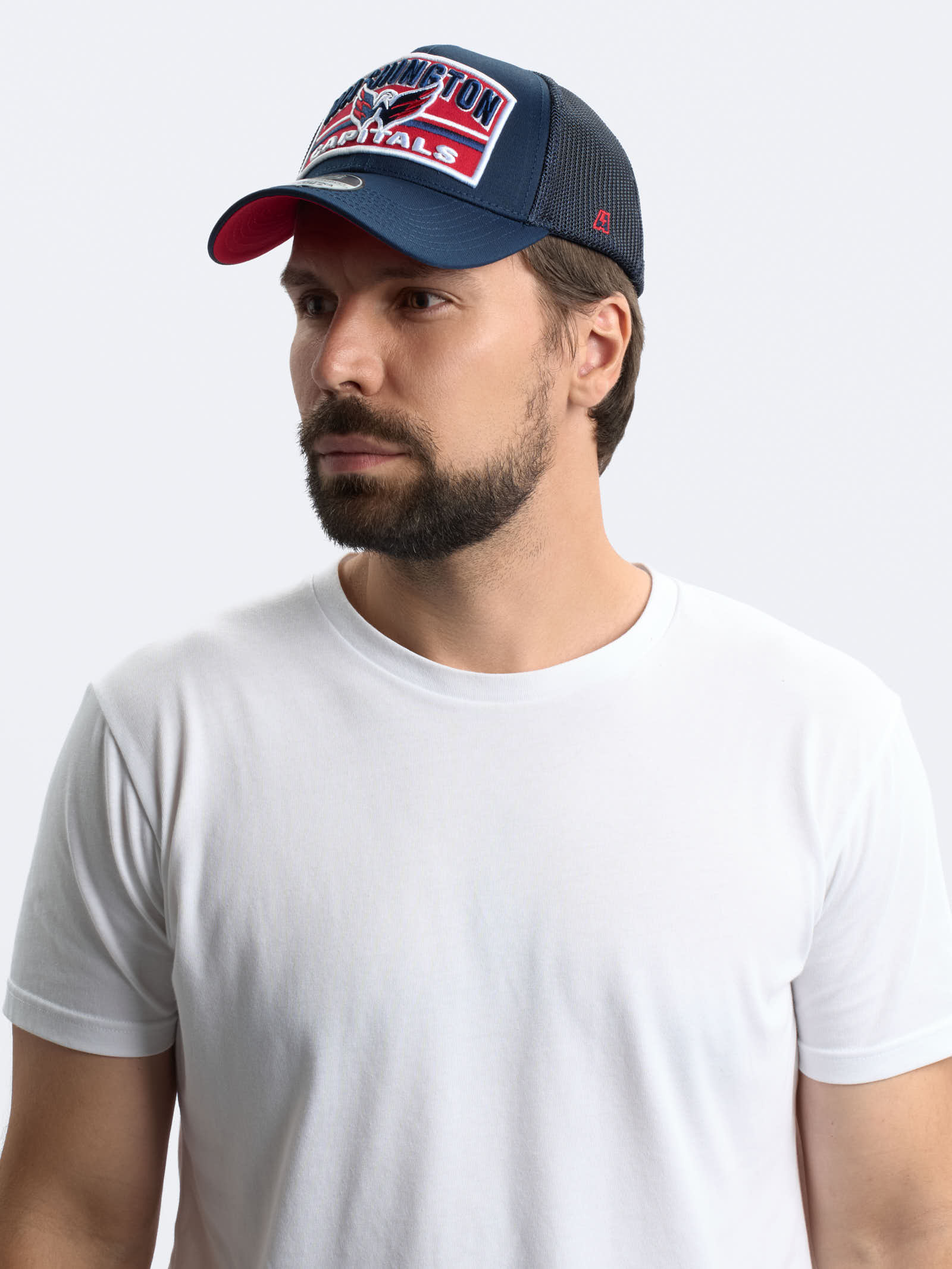 Бейсболка NHL Washington Capitals с сеткой