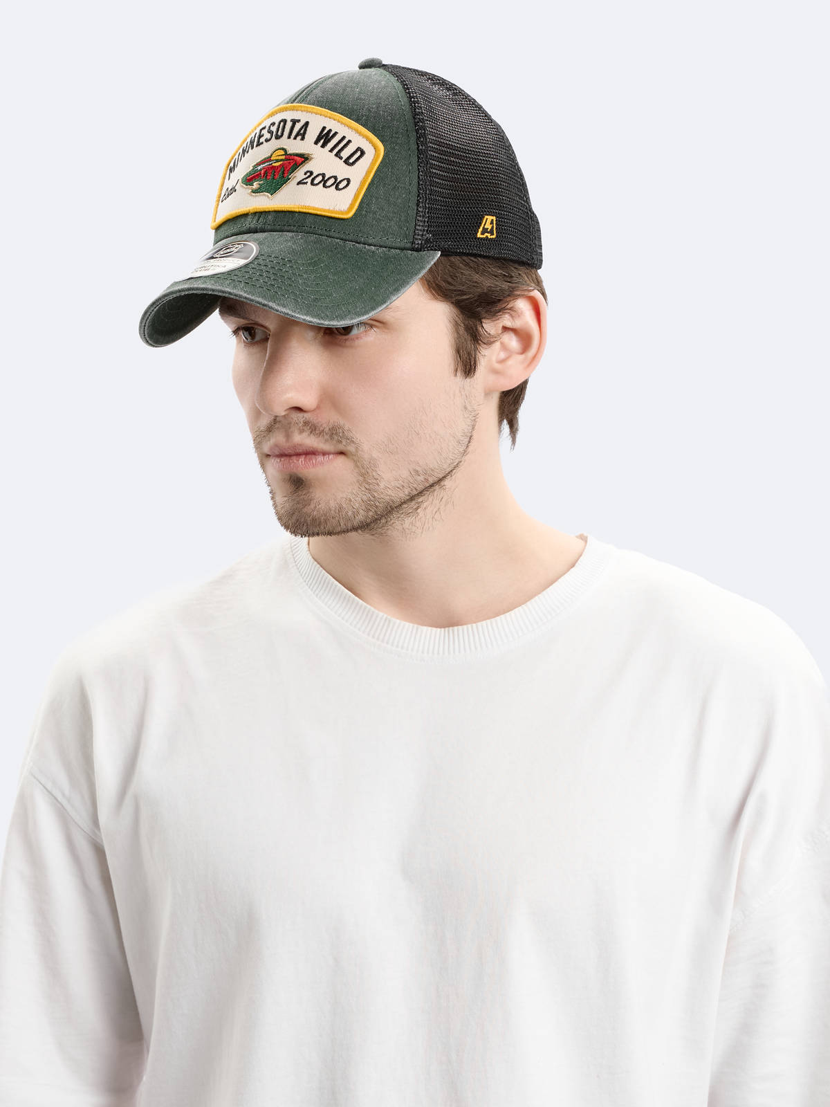 Бейсболка NHL Minnesota Wild с сеткой
