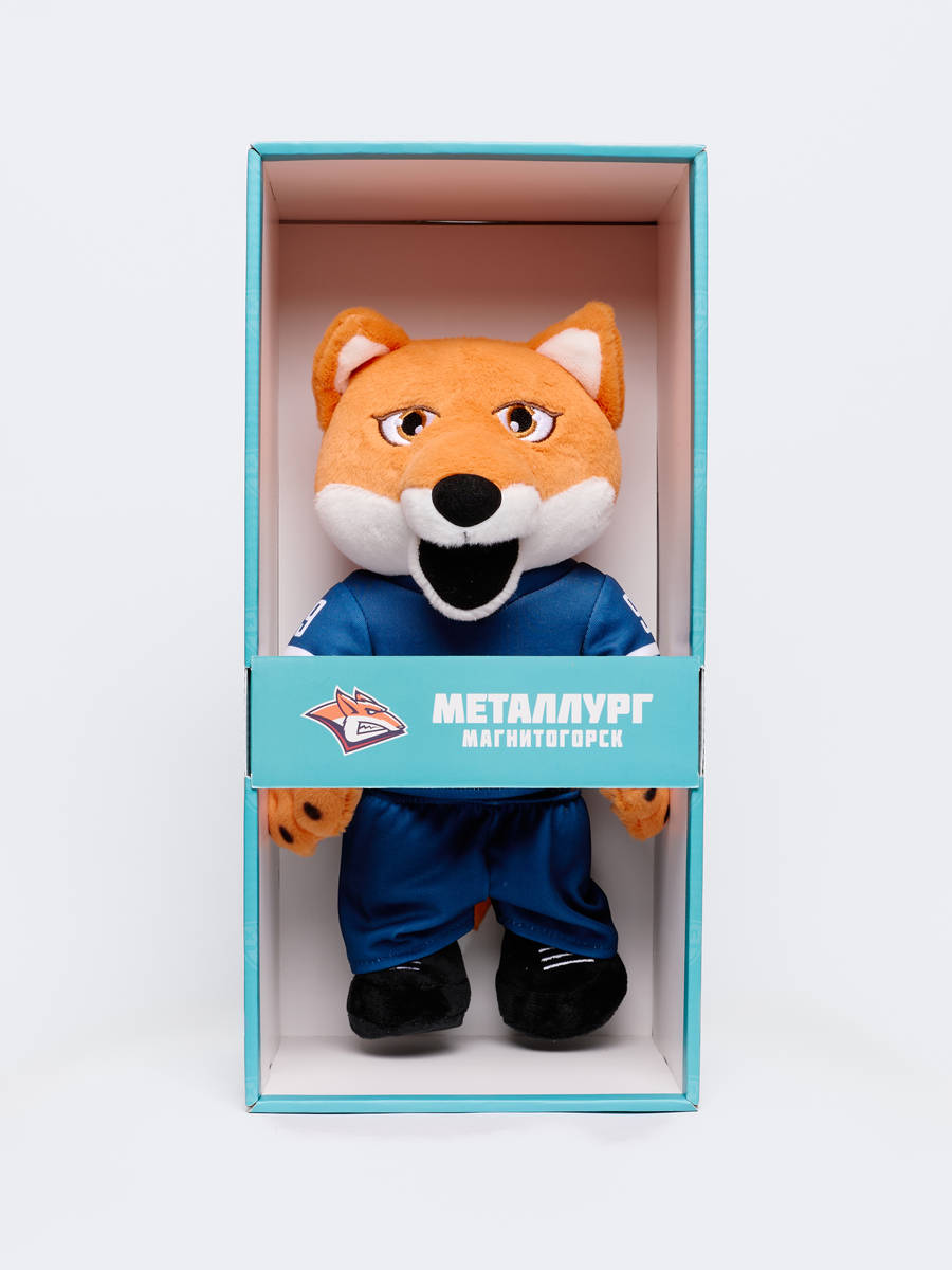Игрушка лис ХК Металлург Магнитогорск