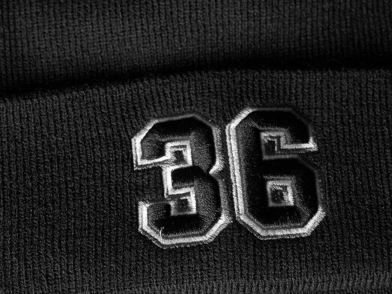 Шапка № 36 черная