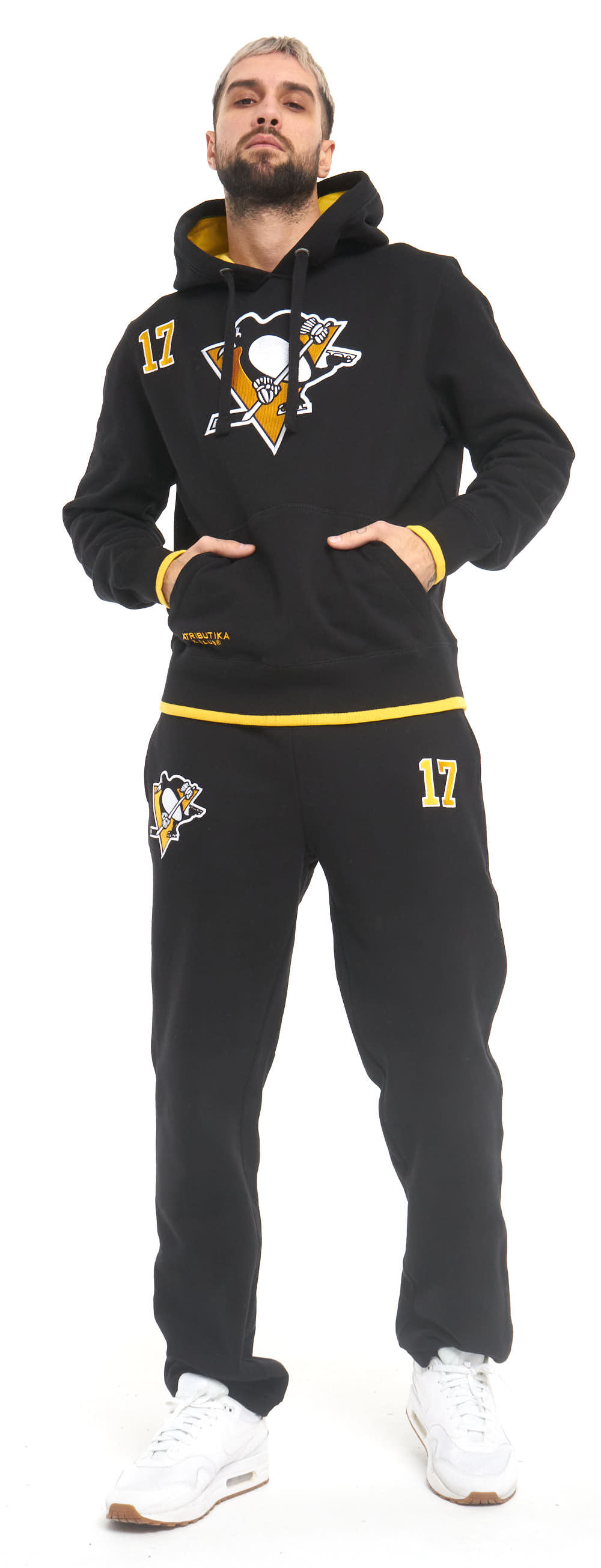 Толстовка NHL Pittsburgh Penguins с персонализацией