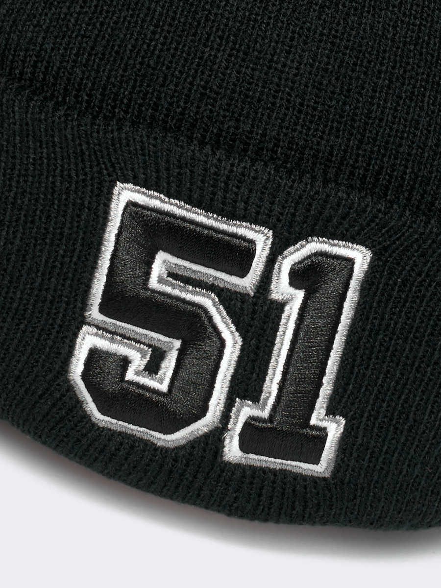 Шапка № 51 черная