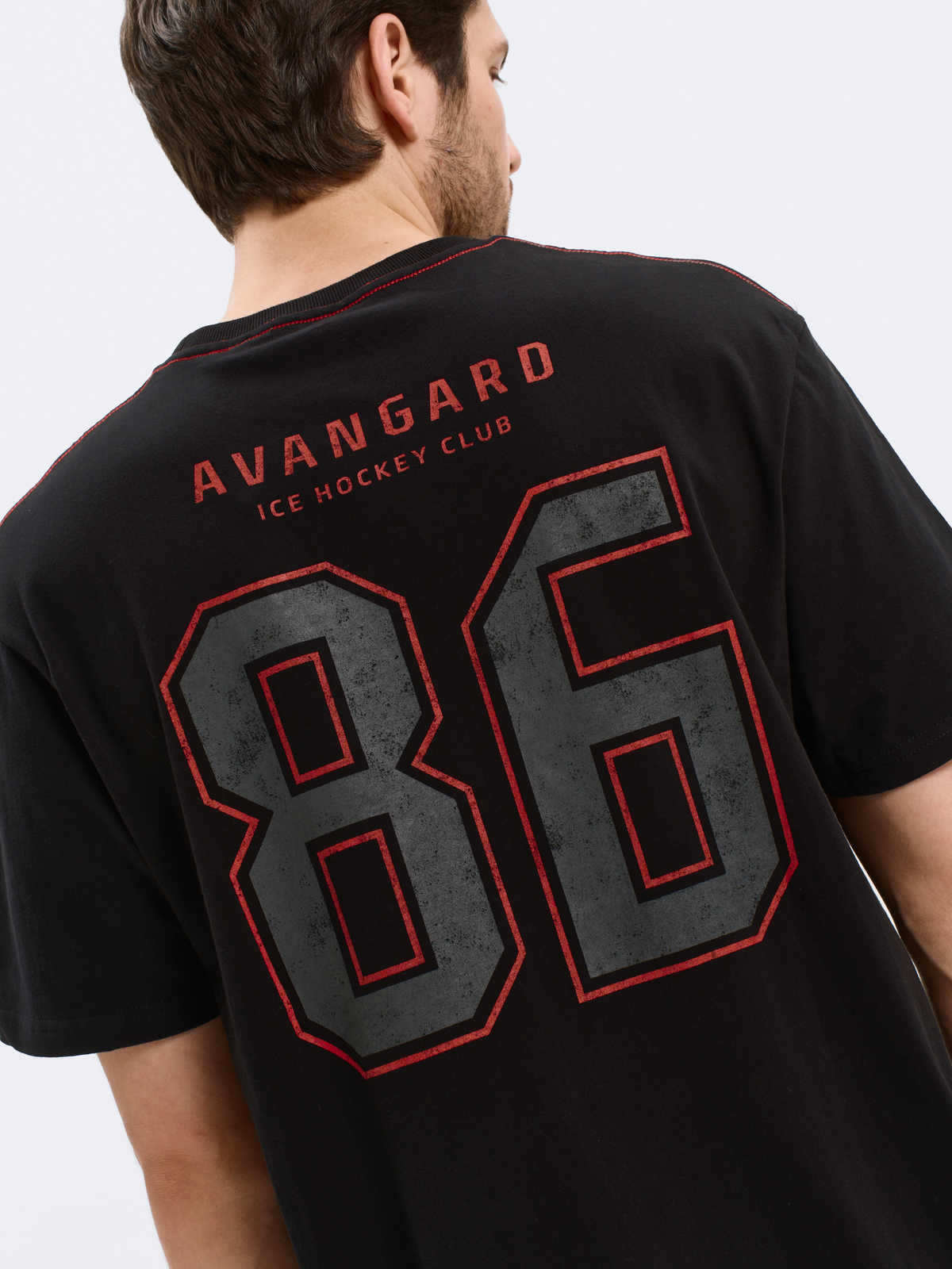 Футболка ХК Авангард № 86 оверсайз