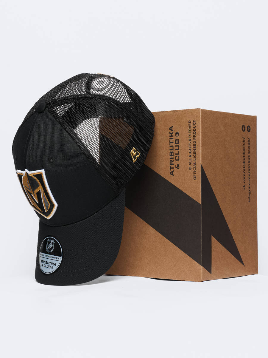 Бейсболка NHL Vegas Golden Knights с сеткой