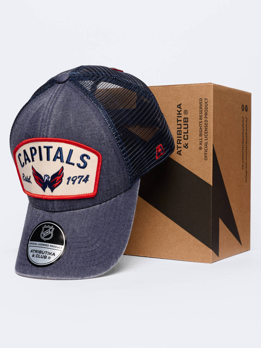 Бейсболка NHL Washington Capitals с сеткой
