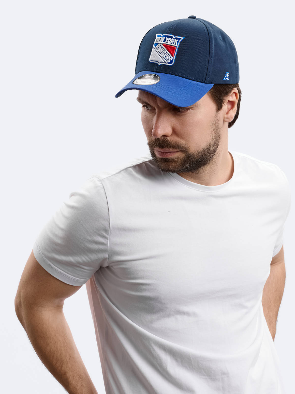 Бейсболка NHL New York Rangers хлопковая