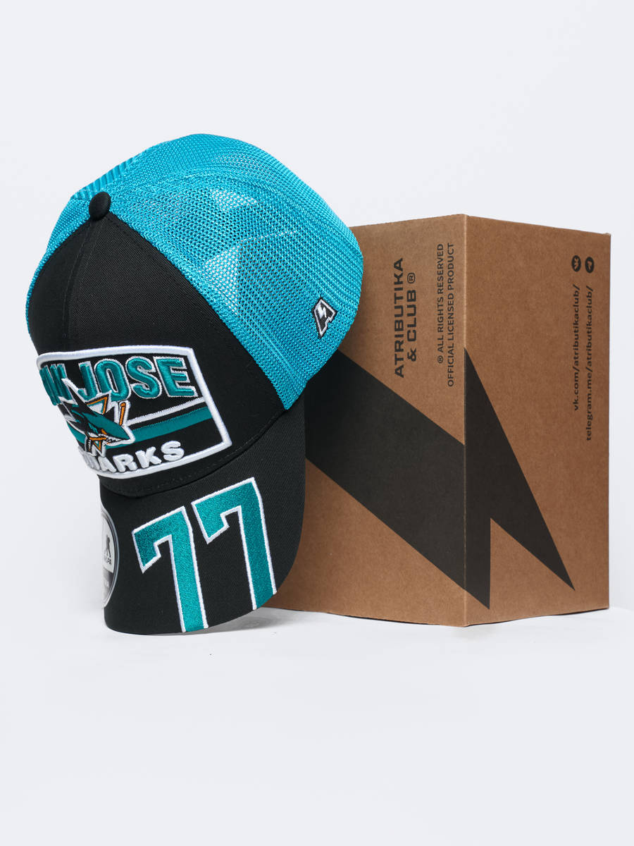 Бейсболка NHL San Jose Sharks № 77