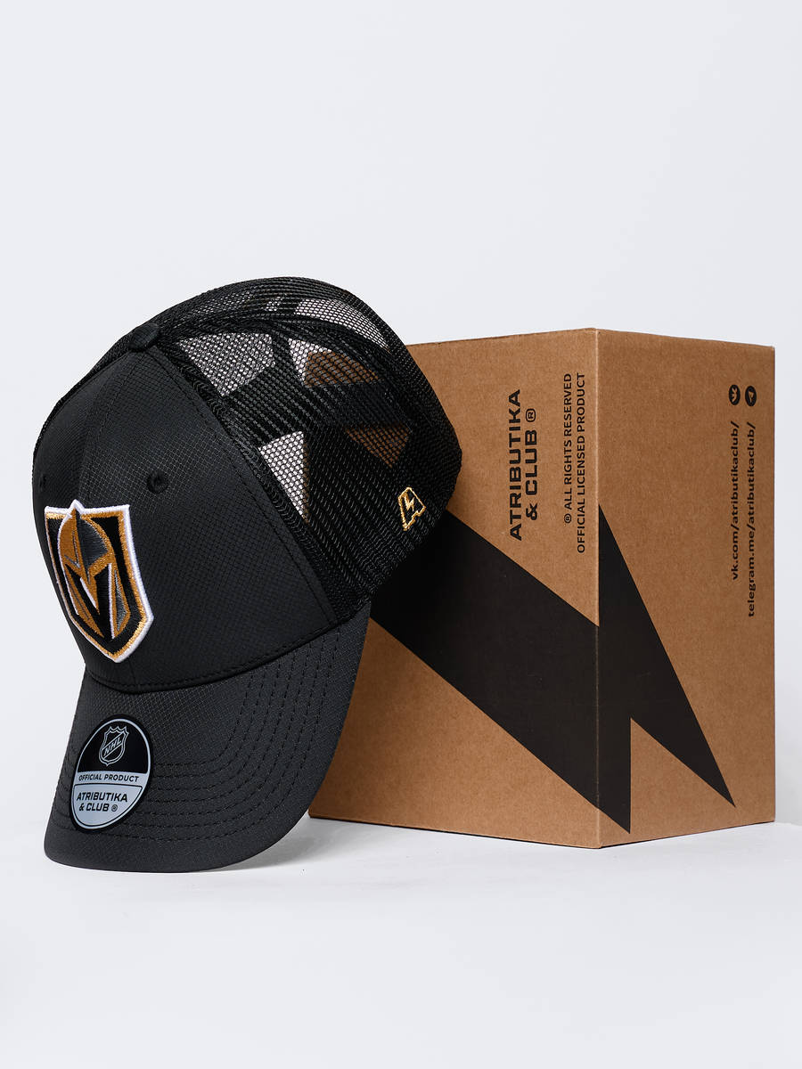 Бейсболка NHL Vegas Golden Knights с сеткой