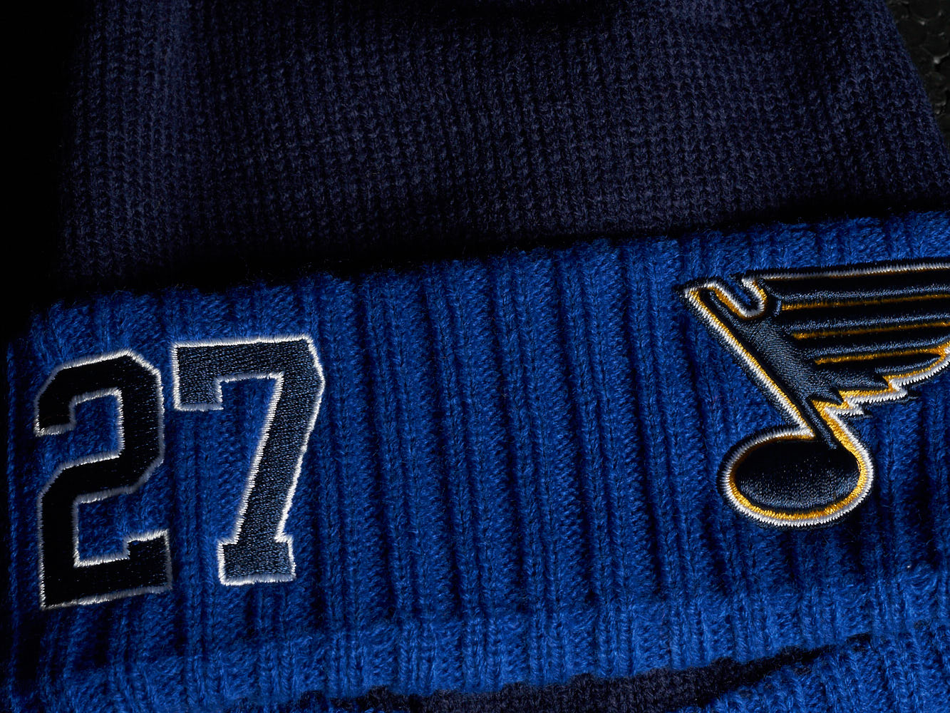 Шапка NHL Saint Louis Blues № 27