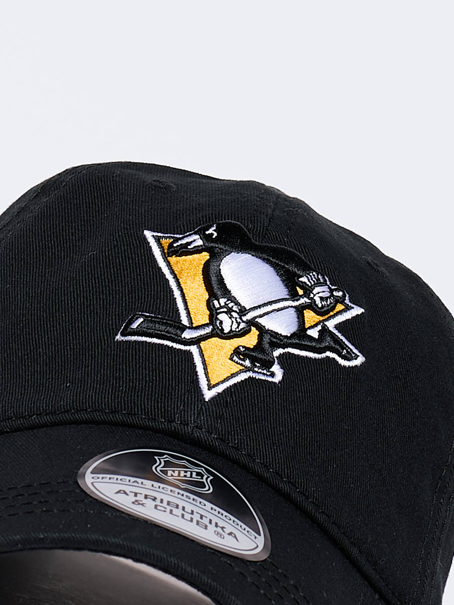 Бейсболка NHL Pittsburgh Penguins мягкая