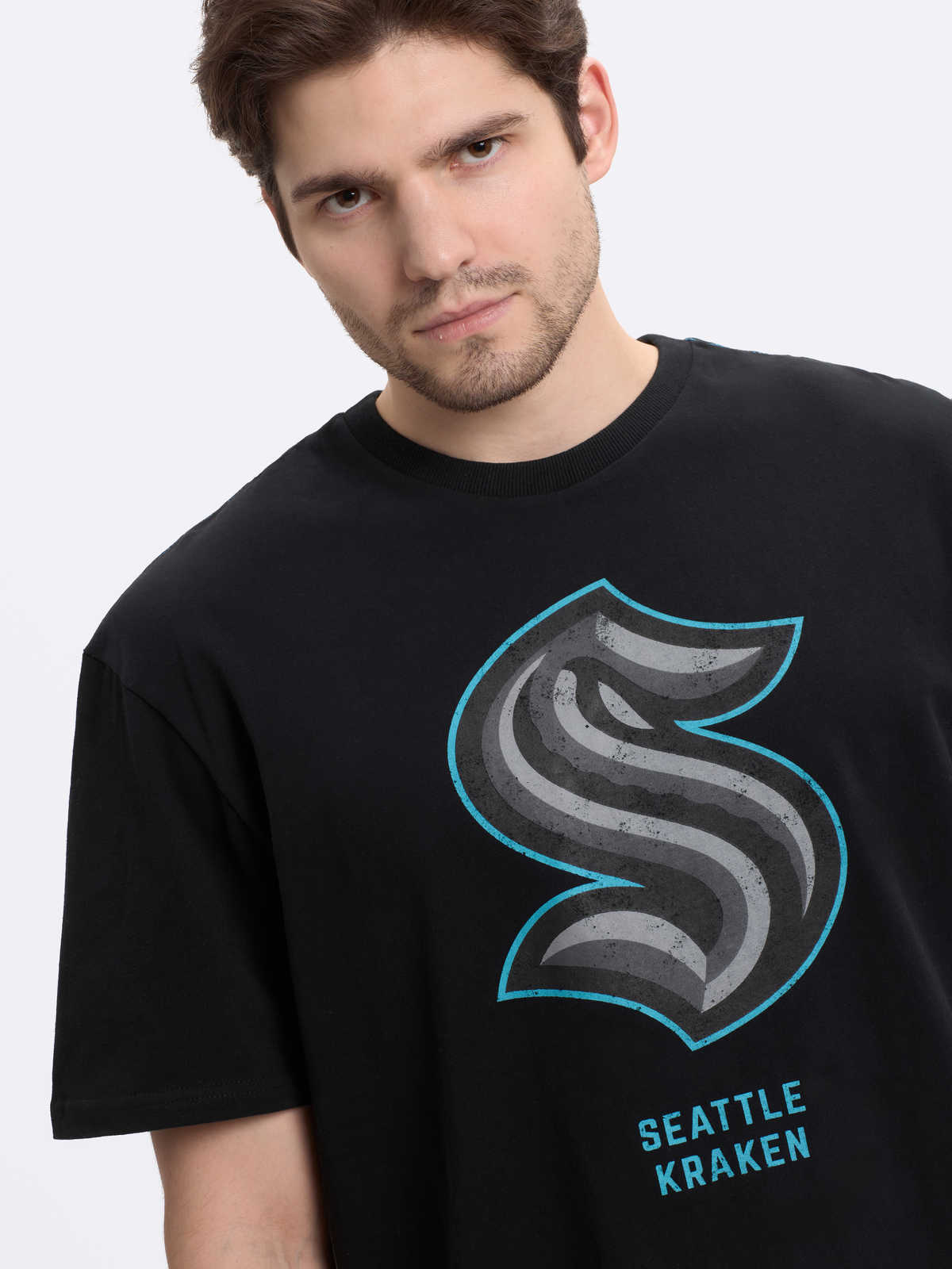 Футболка NHL Seattle Kraken № 13 оверсайз