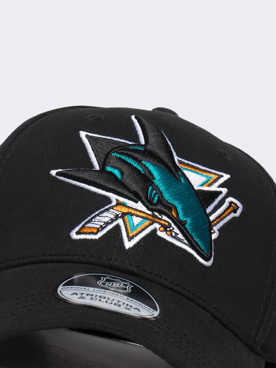 Бейсболка NHL San Jose Sharks хлопковая
