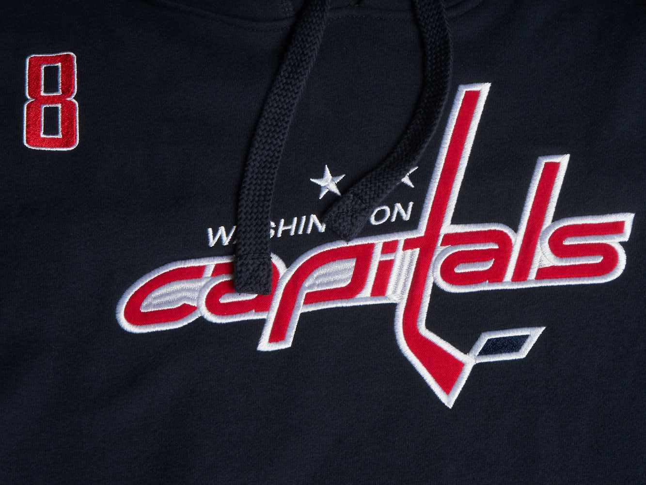 Толстовка NHL Washington Capitals с персонализацией