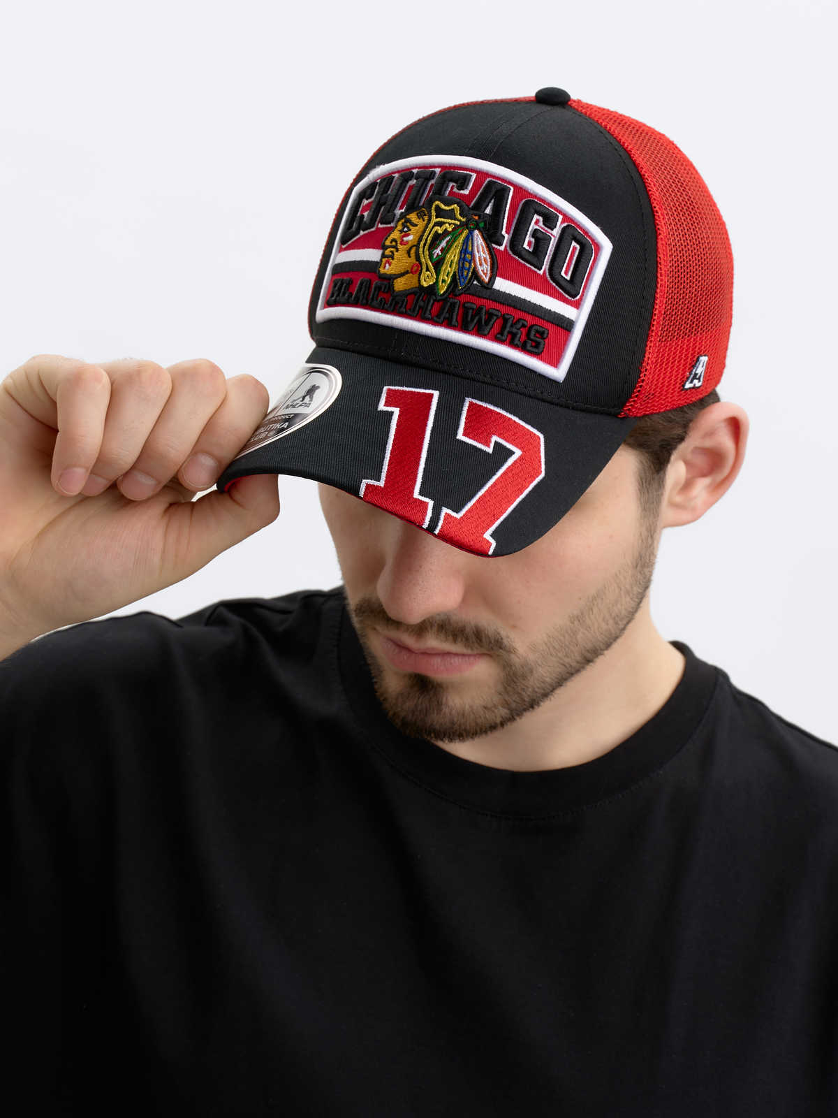Бейсболка NHL Chicago Blackhawks № 17