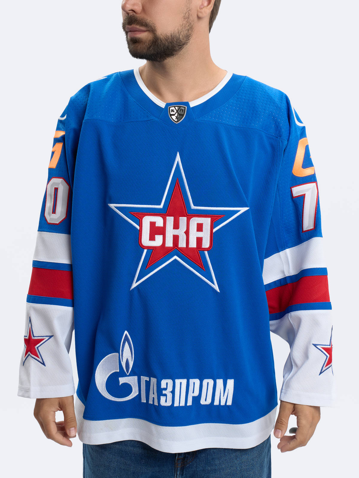 Хоккейный свитер ХК СКА с нанесением