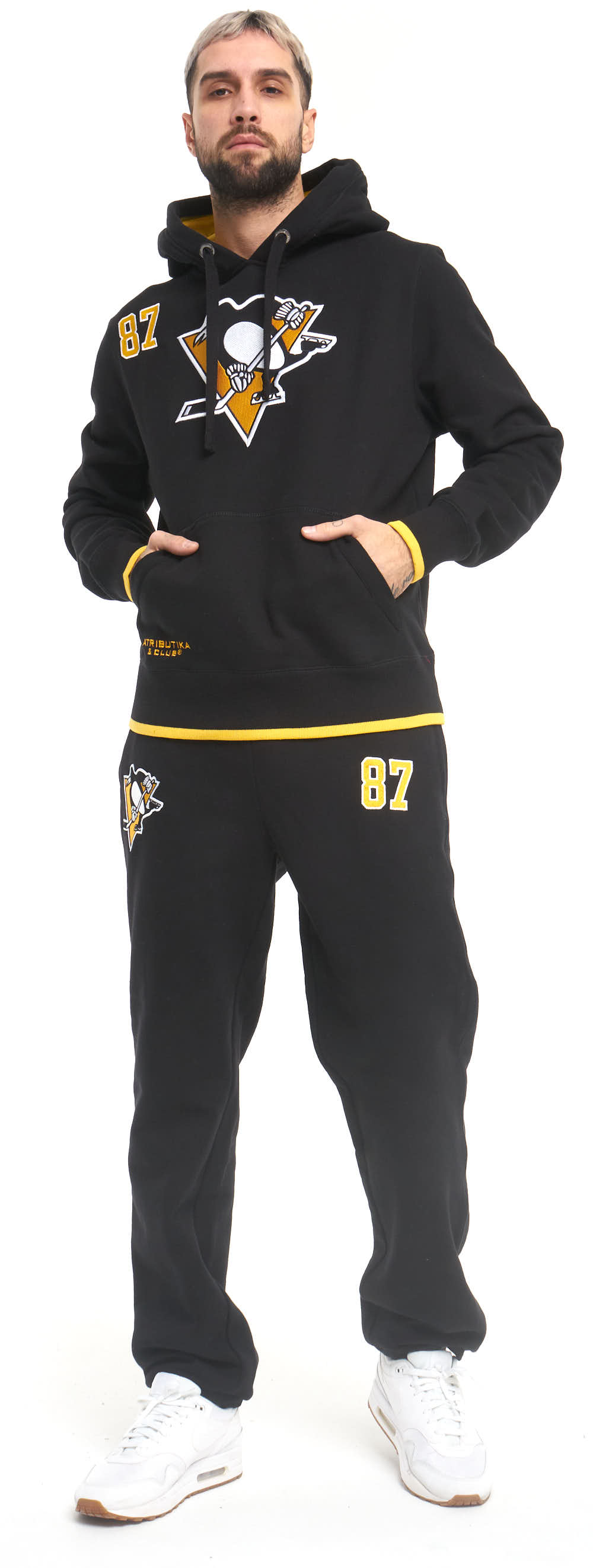 Толстовка NHL Pittsburgh Penguins с персонализацией