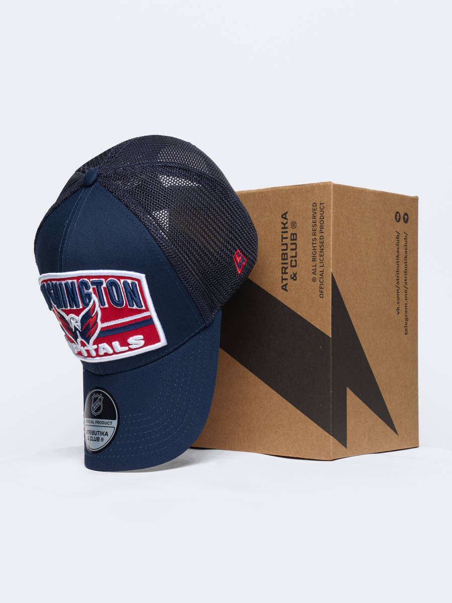Бейсболка NHL Washington Capitals с сеткой