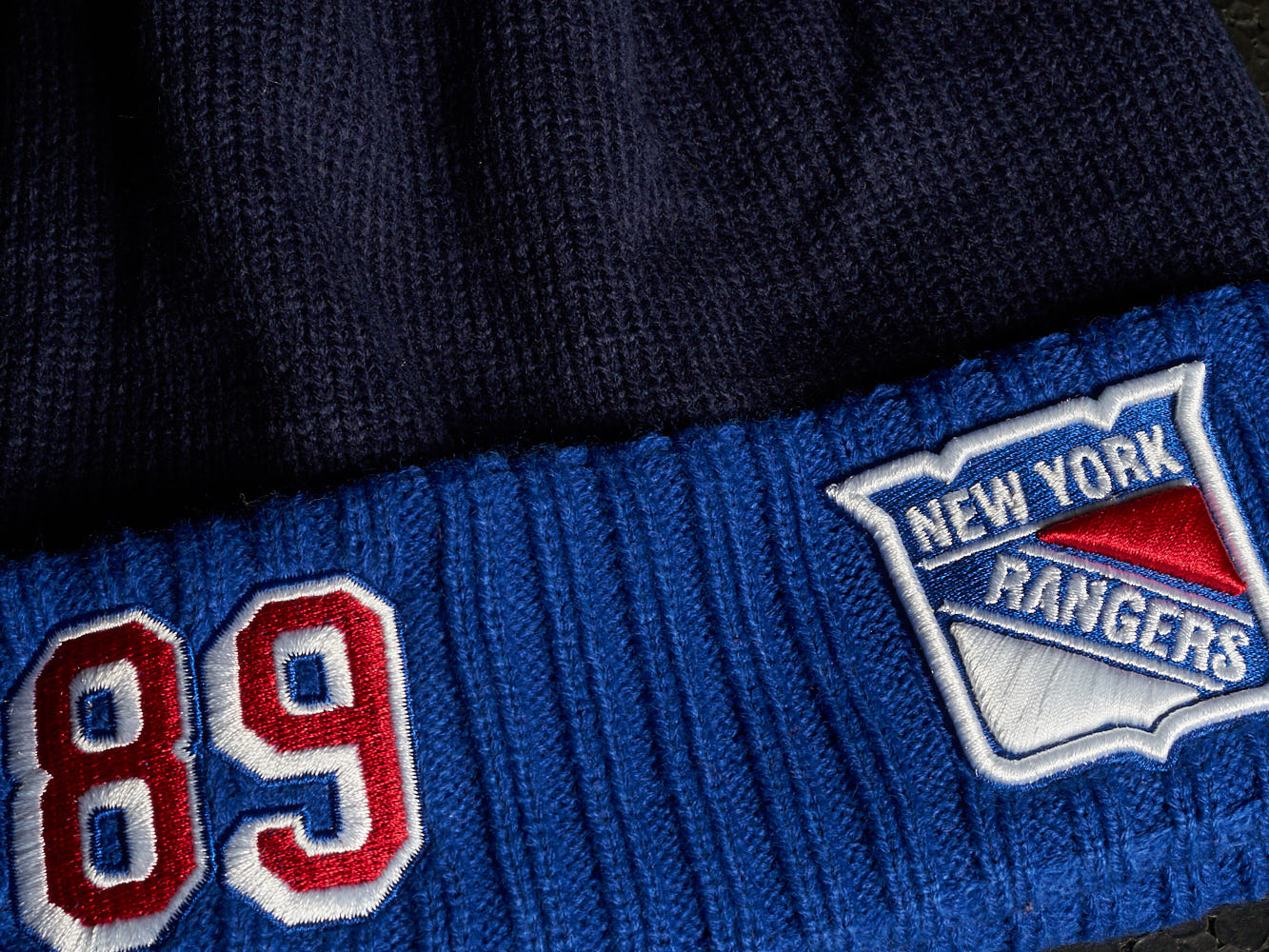 Шапка NHL New York Rangers № 89