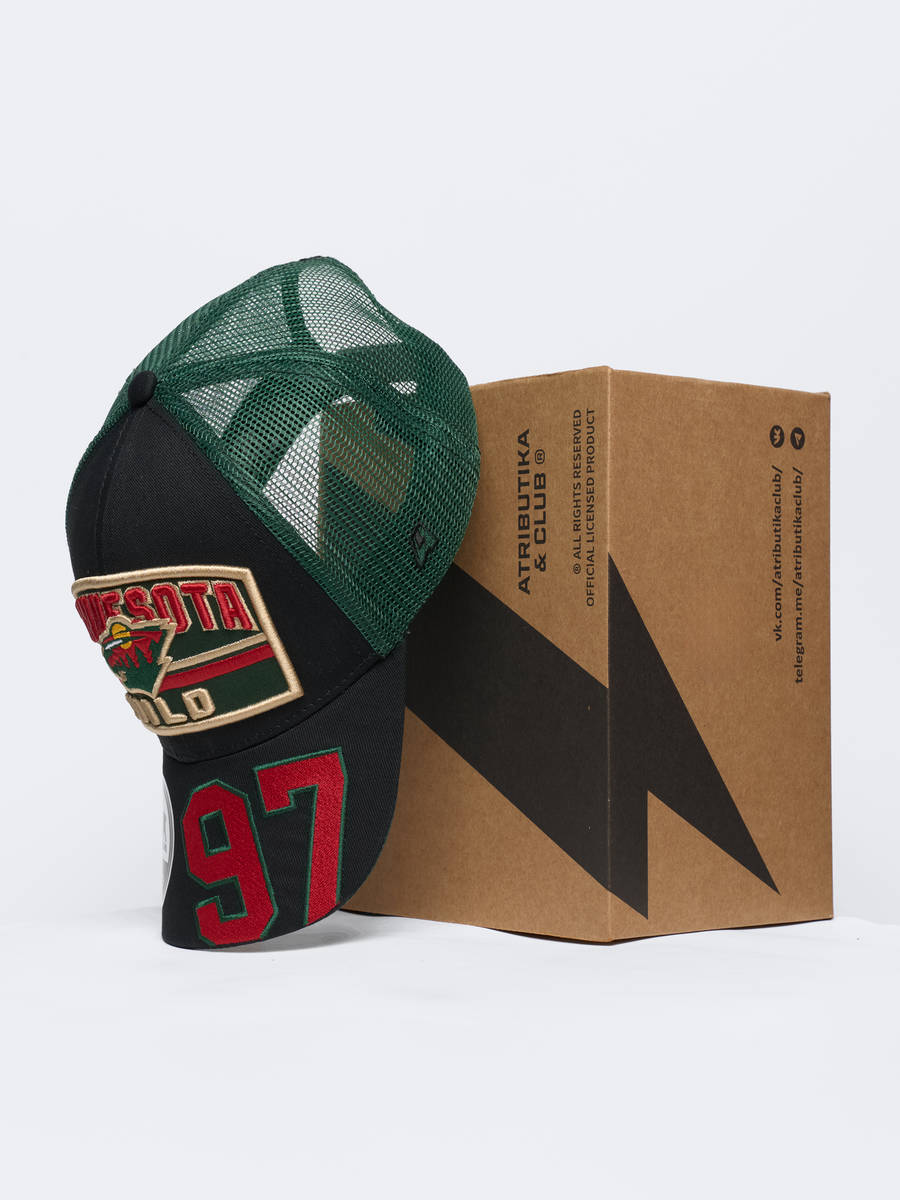 Бейсболка NHL Minnesota Wild № 97 (подростковая)
