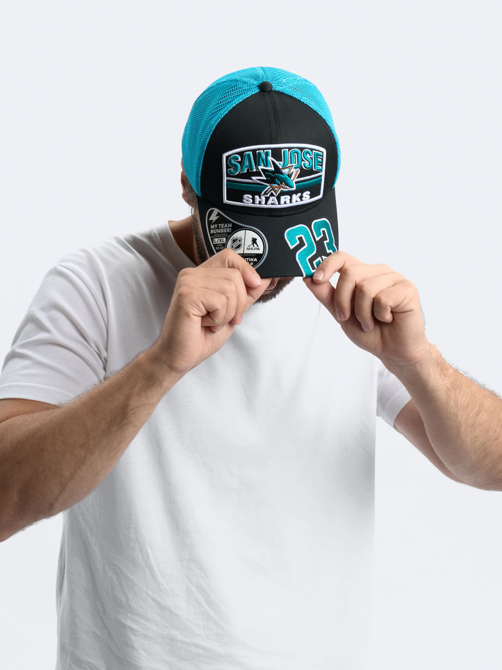Бейсболка NHL San Jose Sharks № 23