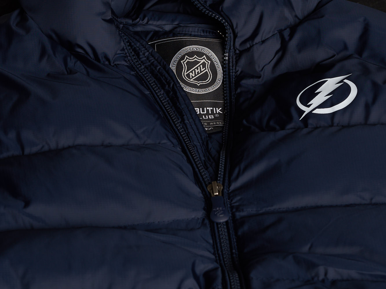 Куртка утепленная NHL Tampa Bay Lightning