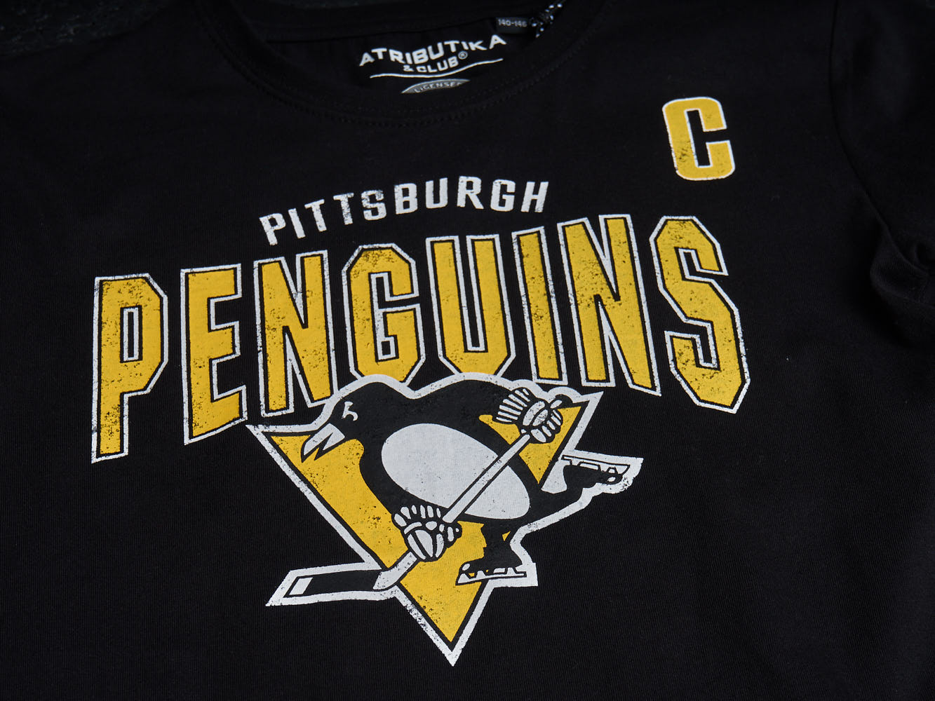 Футболка NHL Pittsburgh Penguins № 87 (подростковая)