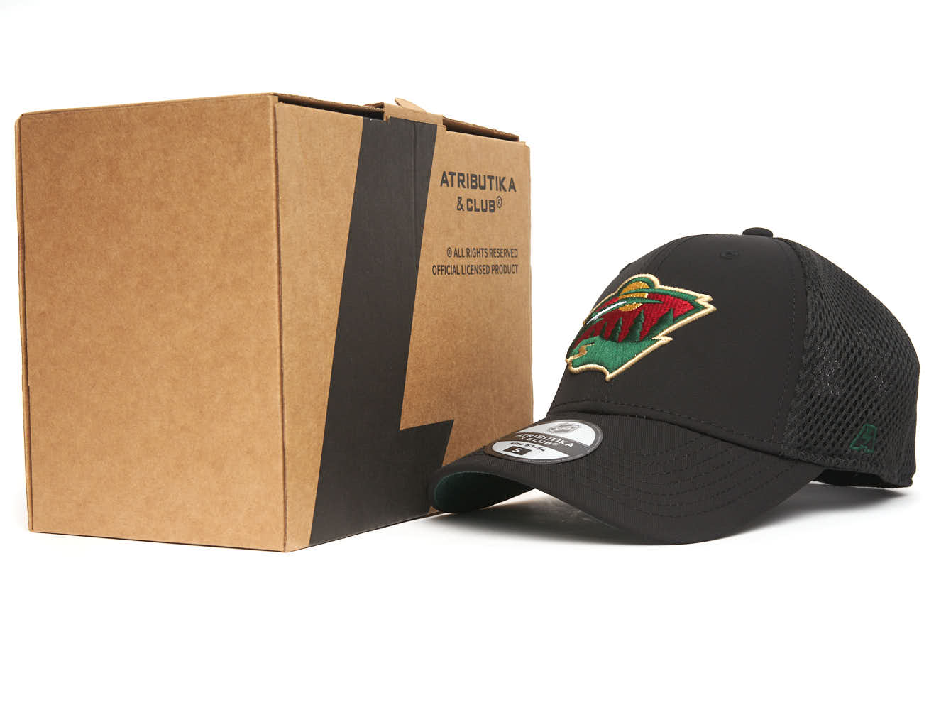 Бейсболка NHL Minnesota Wild (размер S)
