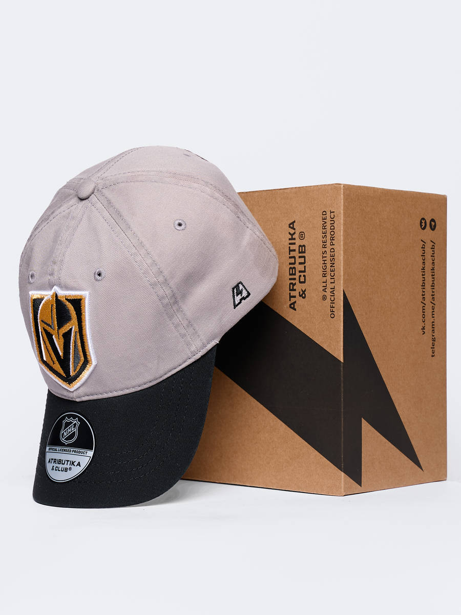 Бейсболка NHL Vegas Golden Knights мягкая