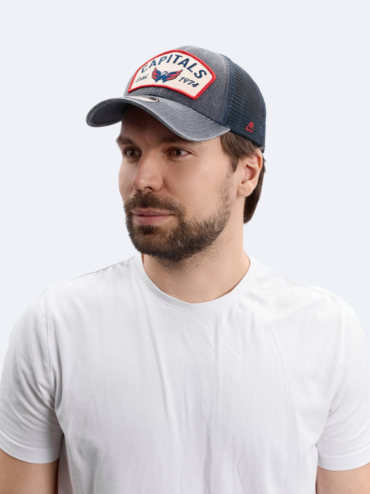 Бейсболка NHL Washington Capitals с сеткой