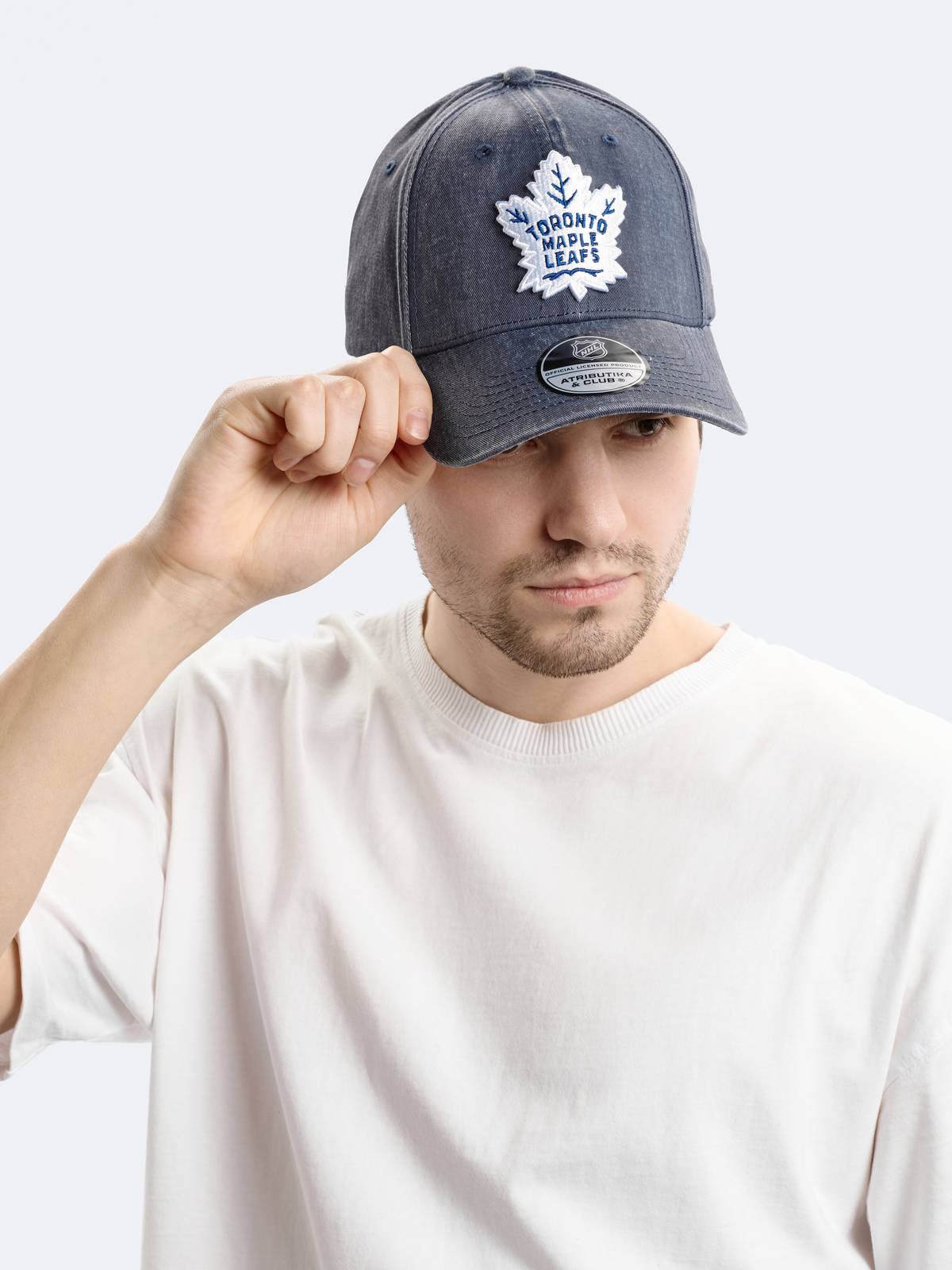 Бейсболка NHL Toronto Maple Leafs хлопковая