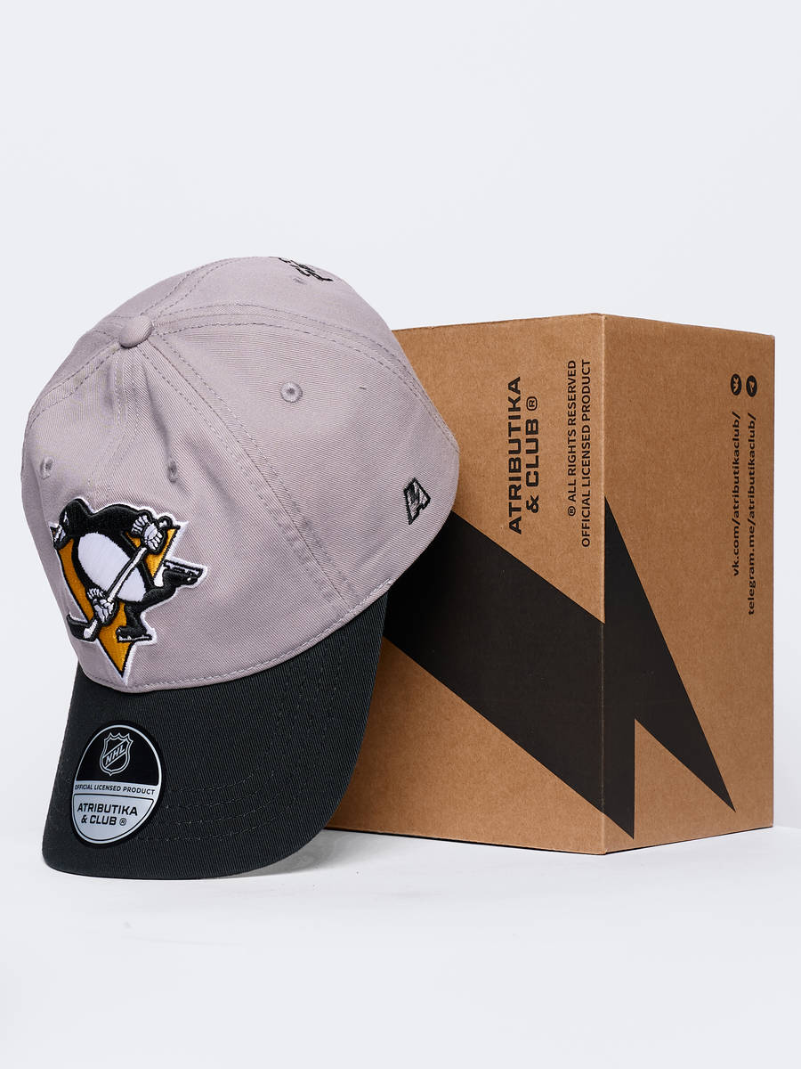 Бейсболка NHL Pittsburgh Penguins мягкая