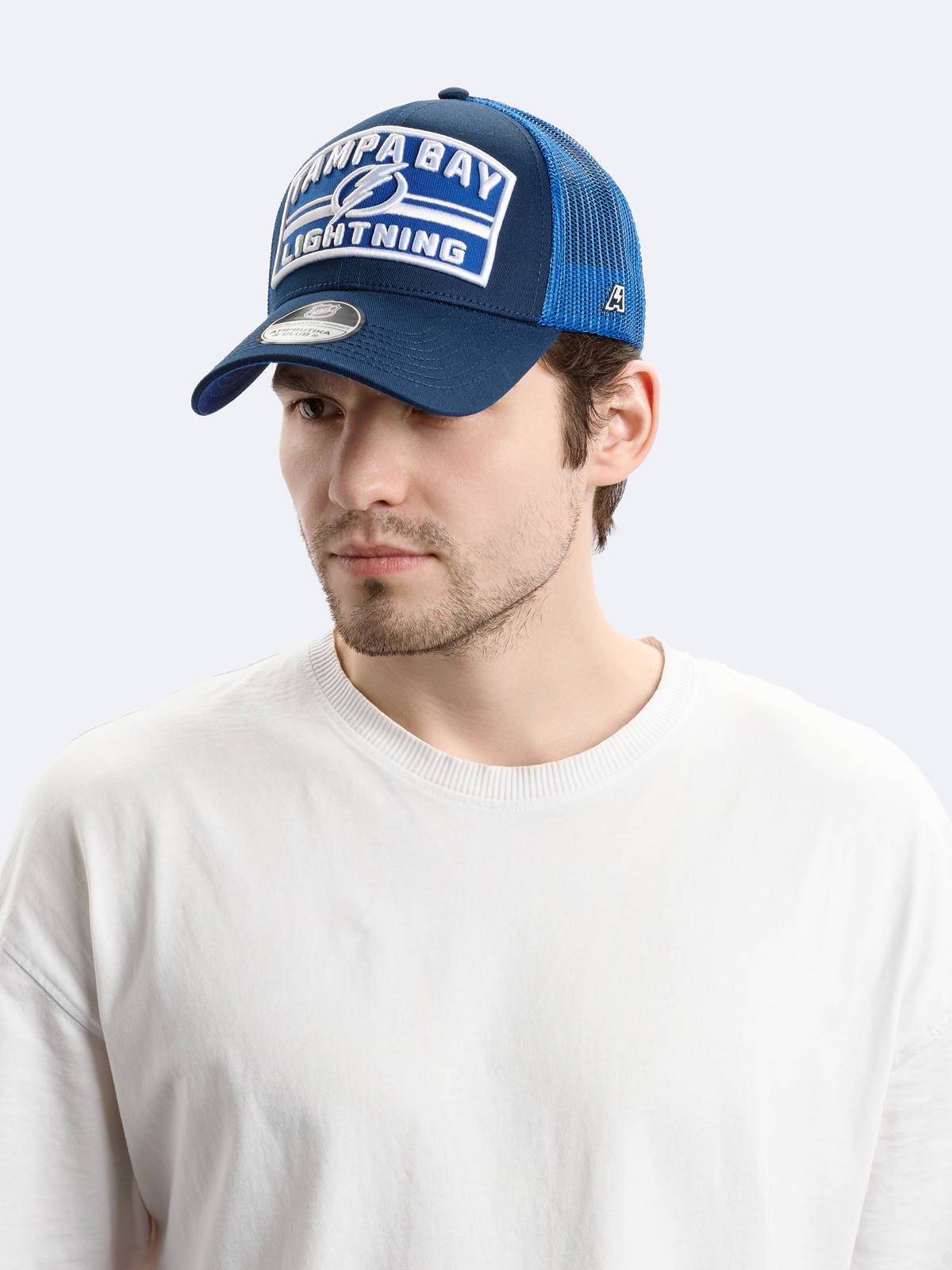 Бейсболка NHL Tampa Bay Lightning с сеткой