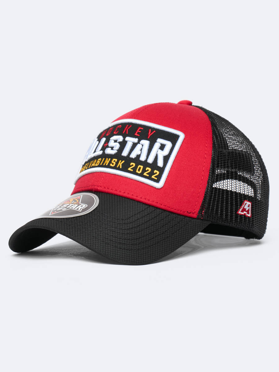 Бейсболка КХЛ ALL STAR с сеткой