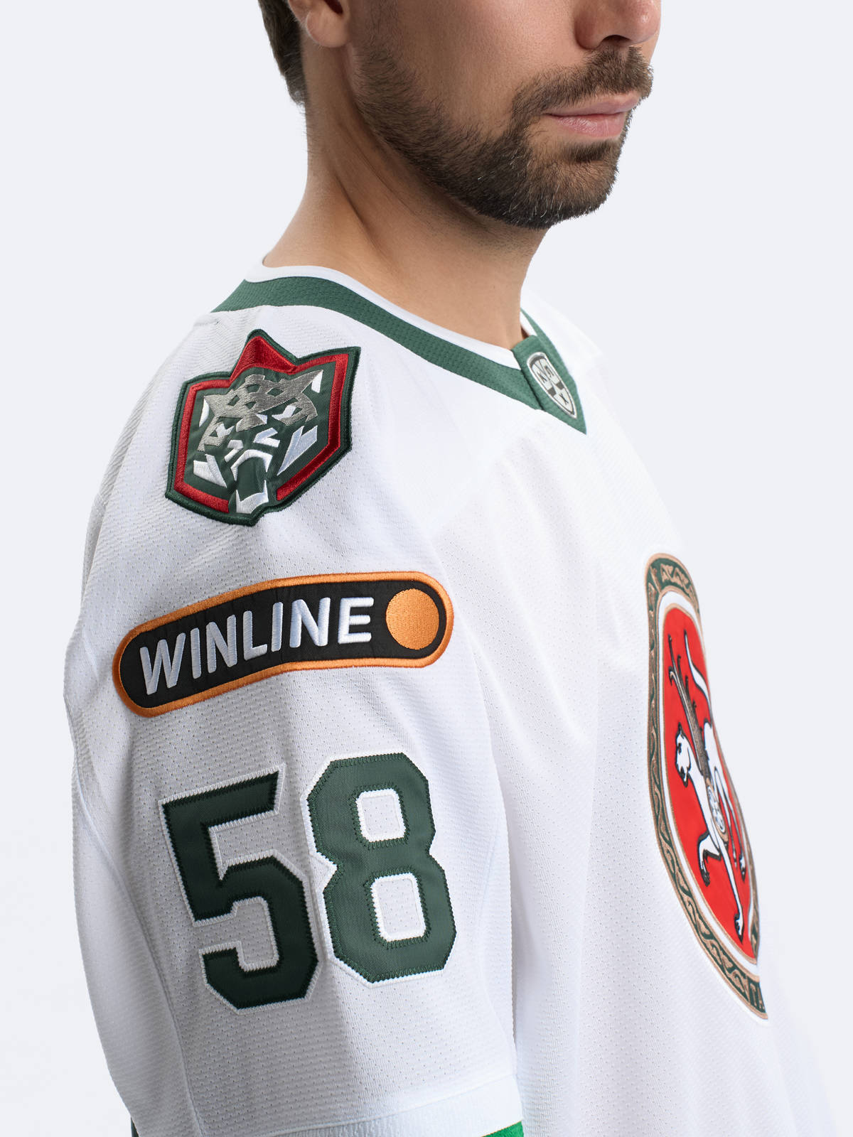 Хоккейный свитер ХК АК БАРС #58 Miller