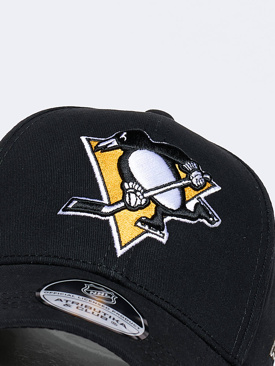Бейсболка NHL Pittsburgh Penguins хлопковая (подростковая)