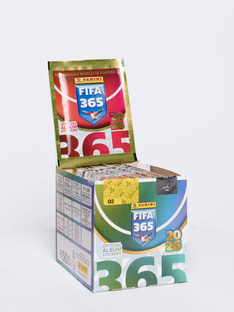 Набор альбом + бокс с наклейками FIFA 365 Panini сезон 2026