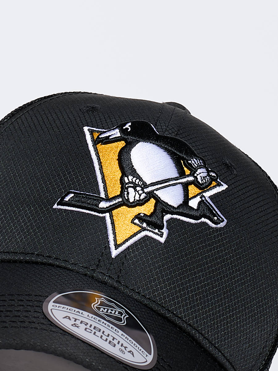 Бейсболка NHL Pittsburgh Penguins с сеткой