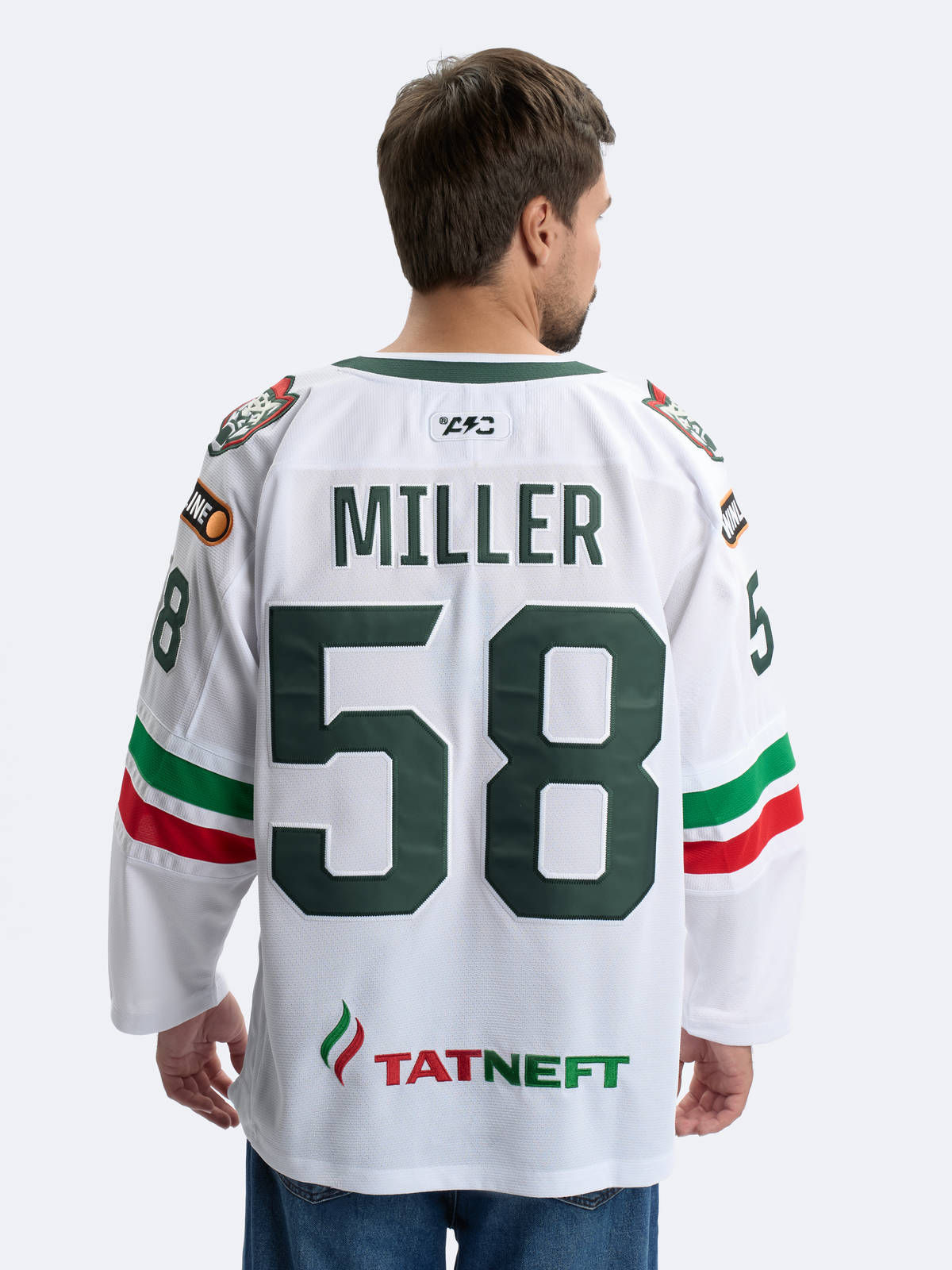 Хоккейный свитер ХК АК БАРС #58 Miller