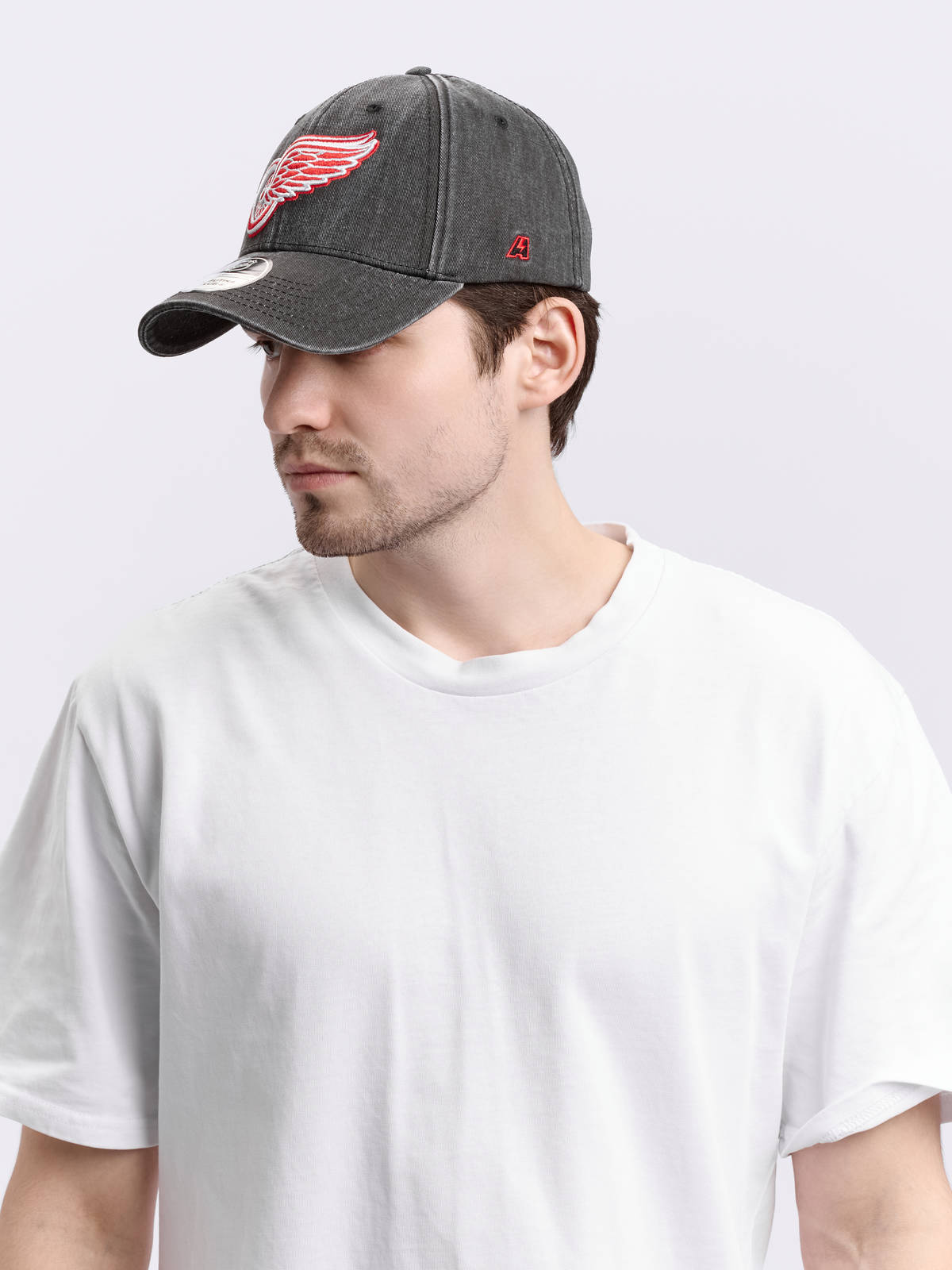 Бейсболка NHL Detroit Red Wings хлопковая