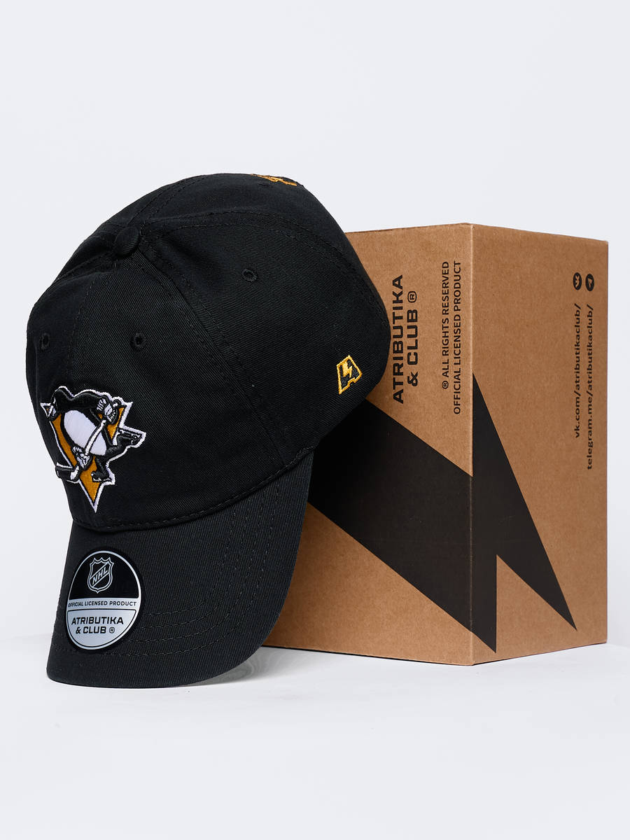 Бейсболка NHL Pittsburgh Penguins мягкая