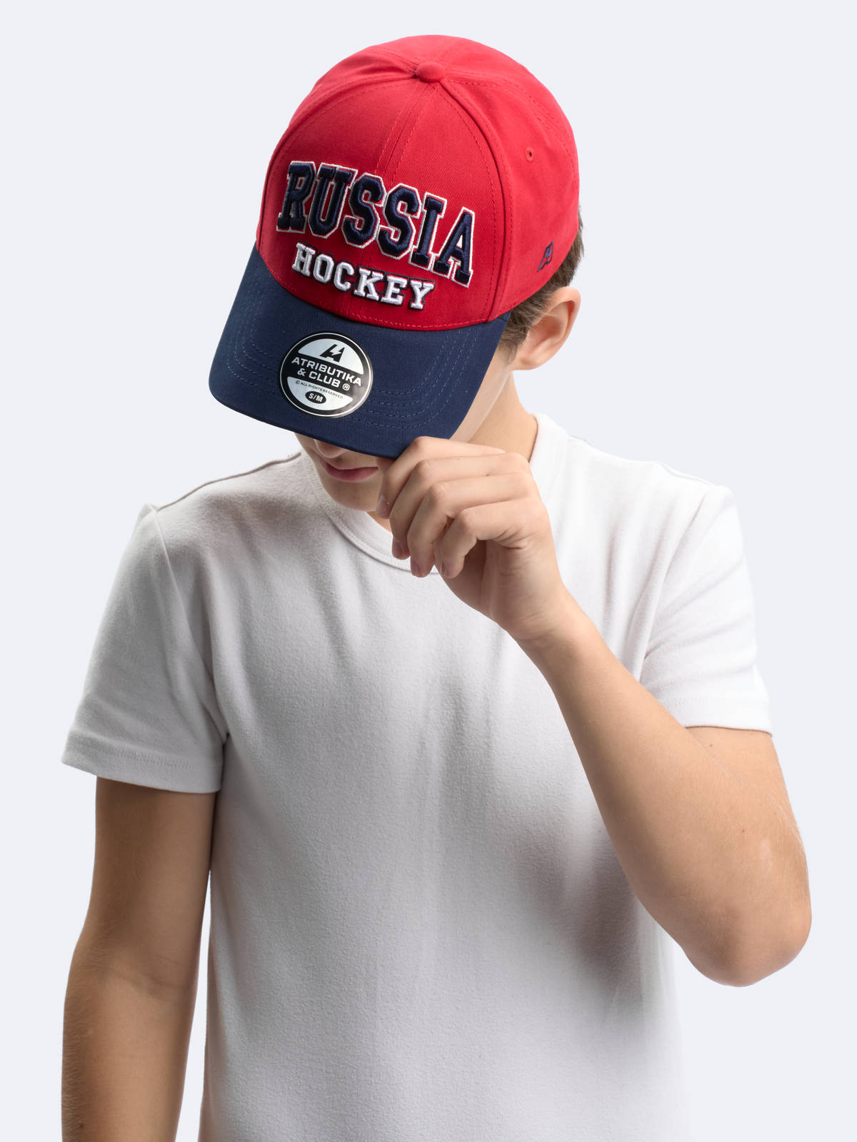 Бейсболка Россия хлопковая (подростковая)