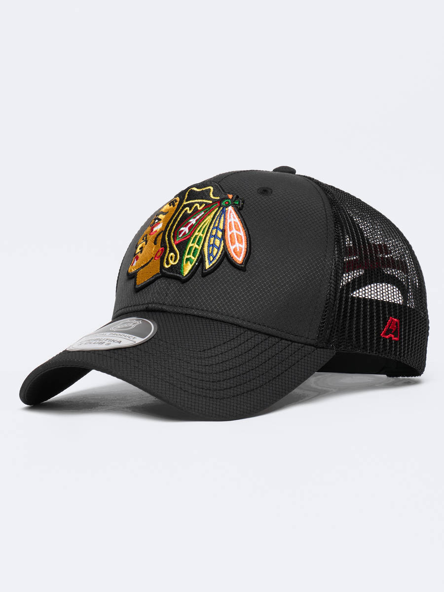 Бейсболка NHL Chicago Blackhawks с сеткой