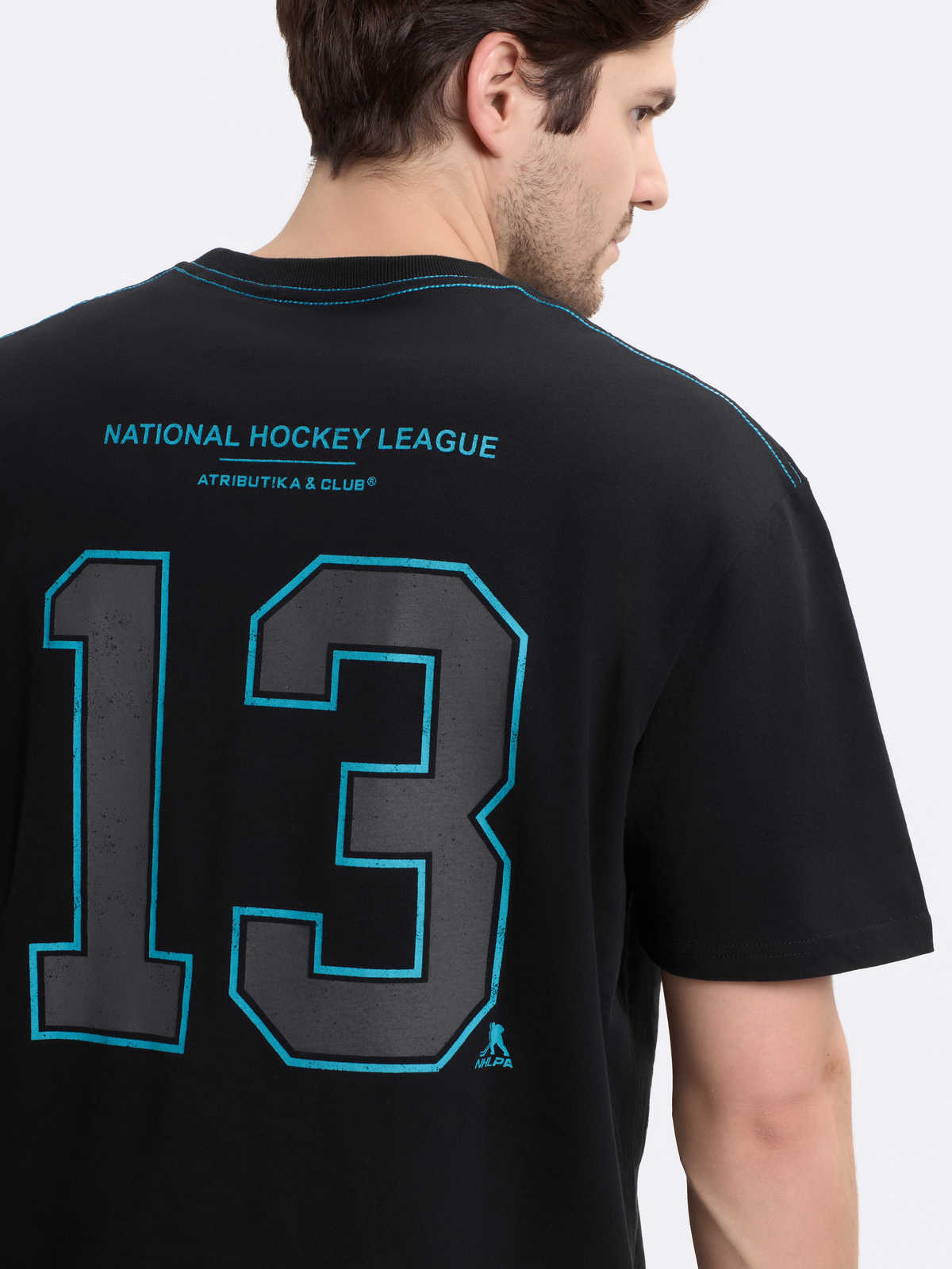 Футболка NHL Seattle Kraken № 13 оверсайз