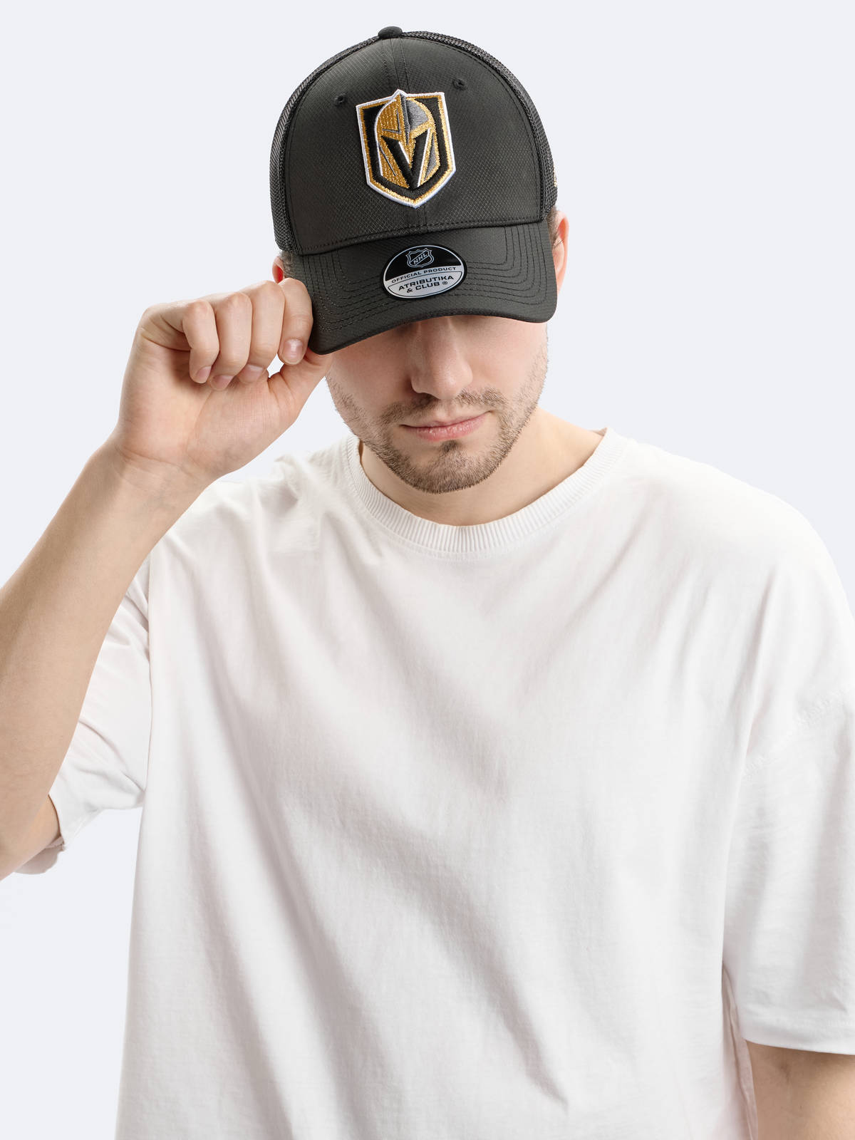 Бейсболка NHL Vegas Golden Knights с сеткой